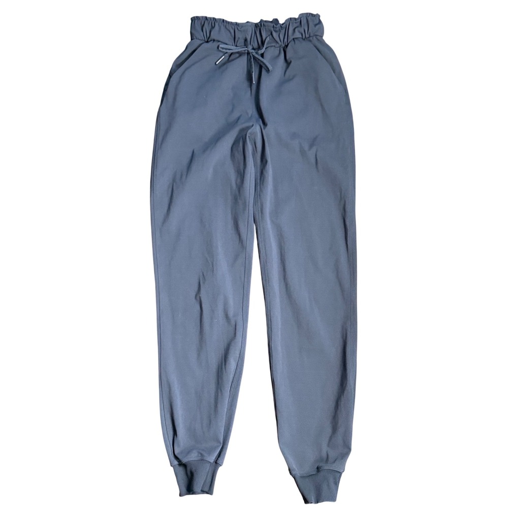 Lululemon Adapted State High-Rise Jogger Iron Blue LW5CVAS Size 0 Luxtreme Pants
